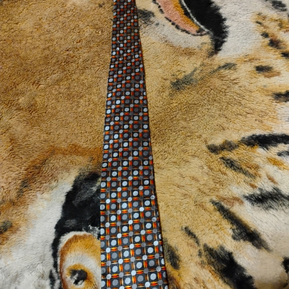 Xmi platinum tie  multi color